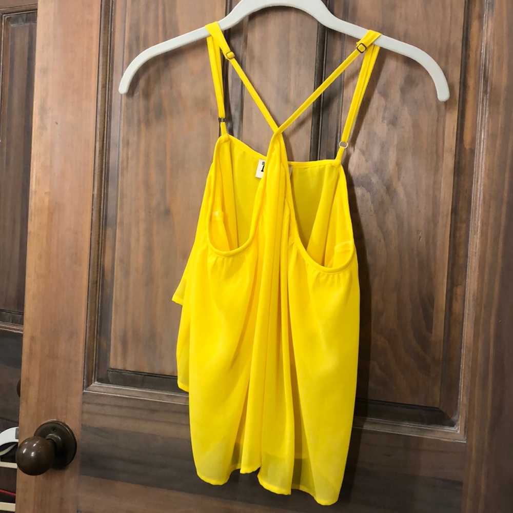 Yellow MuMu top